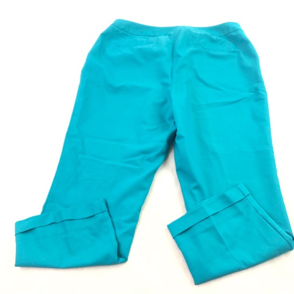 Lane Bryant Women’s Capri Green Pants 14 - Picture 3 of 7